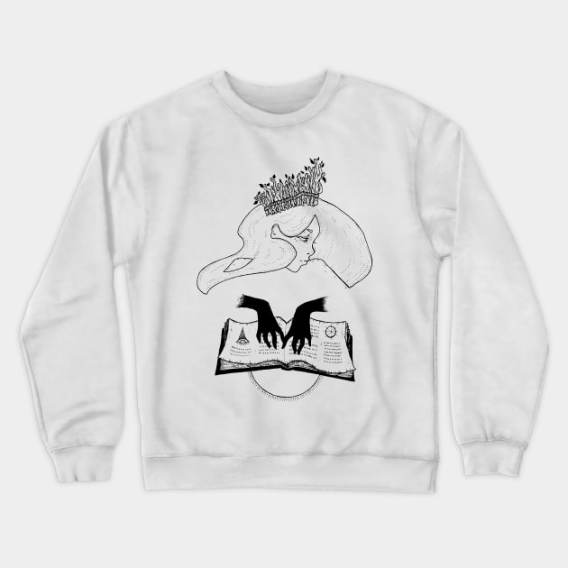 Grimoire Crewneck Sweatshirt by seraillustration